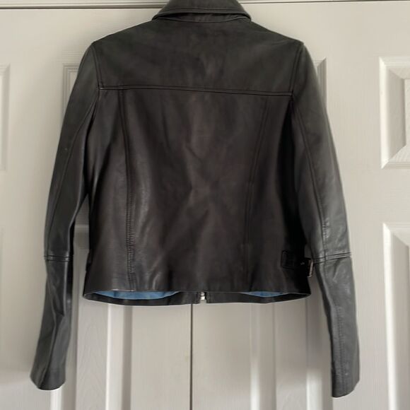 Box & Christensen Women’s Black Motorcycle Jacket - Picture 6 of 6